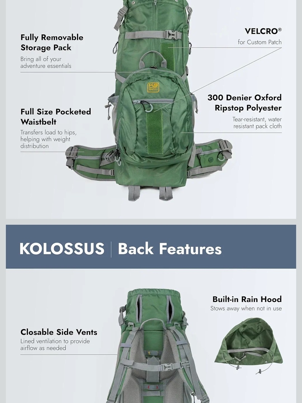 K9 Sports Sack XX-Large Rover 2 - Carry a Large Dog Up to 80 LBS - Picture 2 of 9